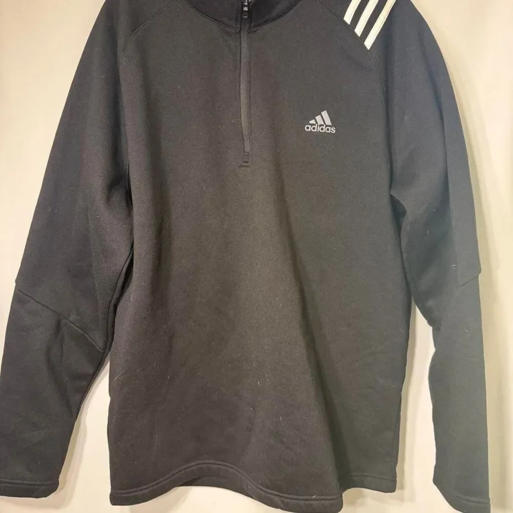 Adidas Men's Black Sweatshirt